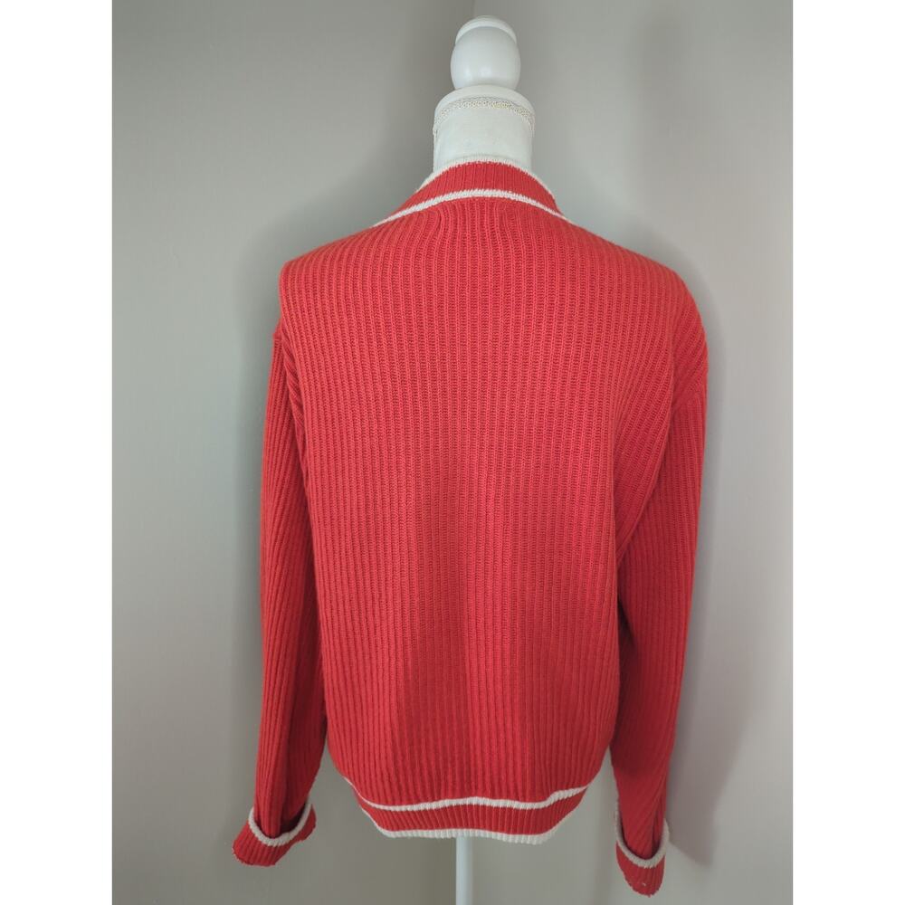 Orlon by campus vintage preppy zip up varsity sweater rare - Picture 4 of 9